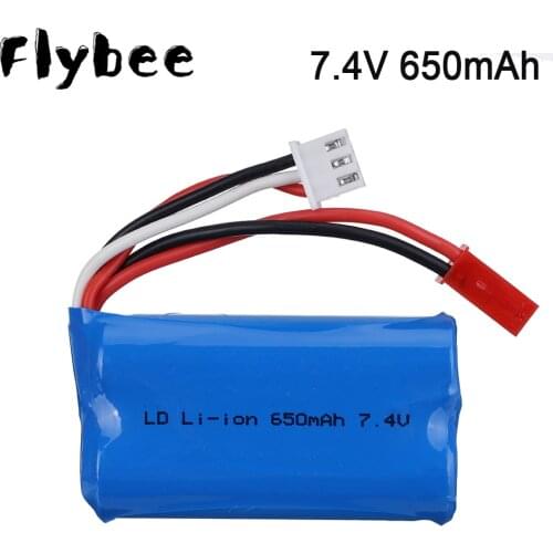 7.4V 650mAH 14500 for Syma F1 Remote Control Helicopter RC Aircraft Lipo 2s Li-ion Battery 14500 15C rc Quadcopter Toys Parts