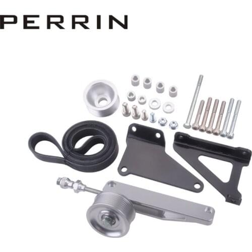 A/C & P/S Eliminator Delete Pulley Kit For Honda Acura K20 K24 Engines RSX