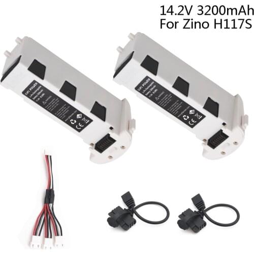 Upgrade Battery 11.4V 3200mah with cable For Hubsan ZINO Battery H117S Drone Quadcopter Spare Parts 11.4V Battery parts For ZINO