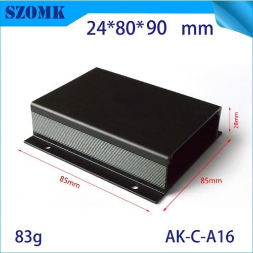 Aluminum Electronics Enclosures For Pcb (1pcs) Outlet Enclosure, Powder Coated Electrical Boxes