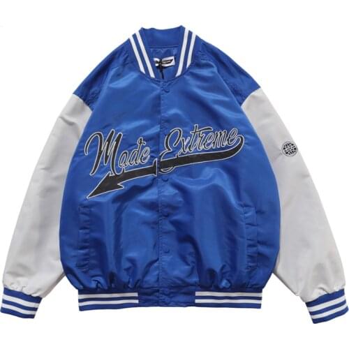 High Street Spring Autumn Bomber Jacket Men Stand Collar Male Casual Air Force Military Flight Jacket Streetwear DropShipping