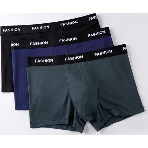 Bóxer de algodón para hombre, ropa interior transpirable, a la moda pantalones de mujer Повседневные шорты men underwear