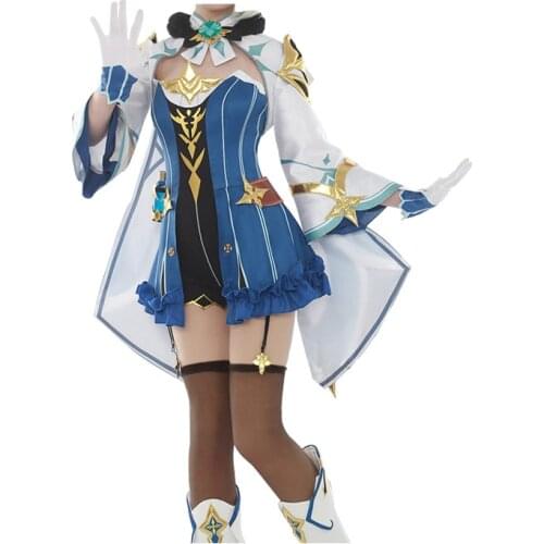 Anime Game Genshin Impact Sucrose Cosplay Costume Coat Jumpsuit Hat Gloves Socks Daily Carnival Party Festival Uniform Brand New