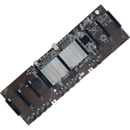 A9LC BTC X79 Dual CPU Single Channel Miner Motherboard Support 9*3060 Graphics Card LGA 2011 DDR3 USB2.0*4 6P power supply