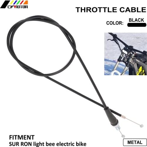 For Sur-Ron Light Surron Bee Electric Bike Metal Motorcycle Throttle Cable Motocross Parts