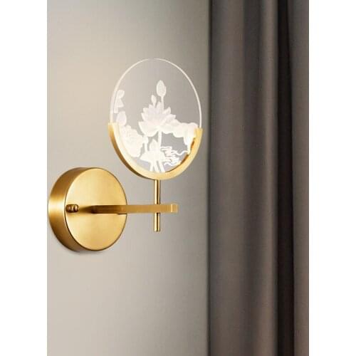 Much study of new Chinese style restaurant designers sitting room corridor lamp wall lamp of bedroom the head of a bed