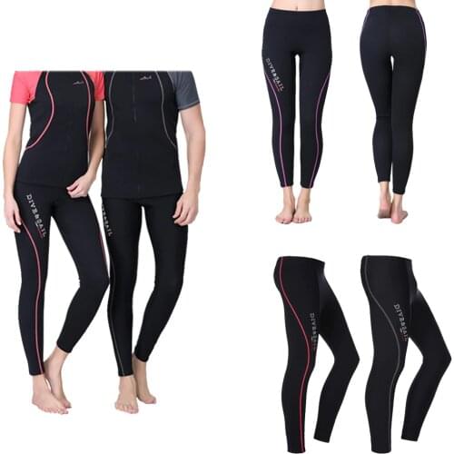 1.5mm Neoprene Women Men Dive Pants Wetsuit Tights for Scuba Snorkeling Surfing Free Diving Canoeing Kayaking Winter Swimming