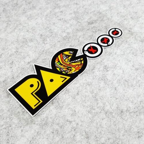 NO.S197 Motorcycle GP Racing Reflective Stickers Waterproof VR Rossi Funny Motorbike Fuel Tank Trunk Decals