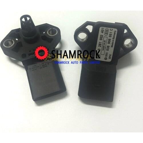 Intake MAP Manifold Pressure Sensor OEM 0281002401/038906051C f Aaudi A3 A4 VVW Beetle Jjetta Passat SSEAT TOLEDO SSKODA OCTAVIA