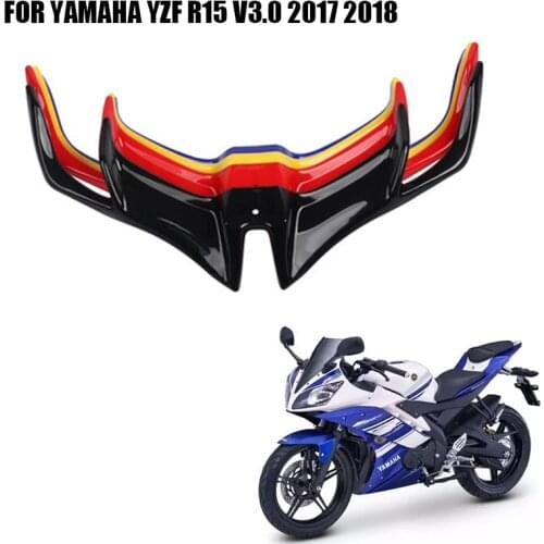 For Yamaha YZF R15 V3.0 2017 2018 Motorcycle Accessories ABS Front Protection Cover Guard Wing Cover Fairing Aerodynamic Winglet