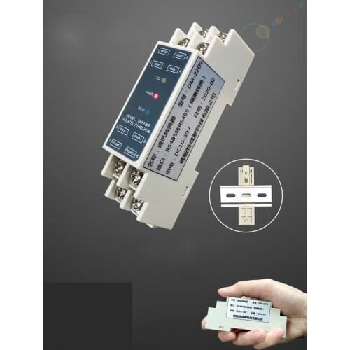 RS485 Repeater Photoelectric Isolation Lightning Protection Anti-interference Signal Amplification Hub 232TTL to 485 Repeater