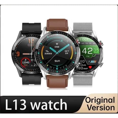 L13 business smart watch Men BT Call Mens watches ECG Pressure Heart Rate Fitness Tracker sports Smartwatch PK L16 L19