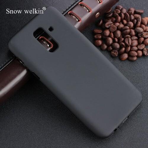 Snow Welkin Gel TPU Slim Soft Anti Skiding Silicone Case Back Cover For Samsung Galaxy A6+ A6 Plus 2018 Rubber Bag Coque Fundas