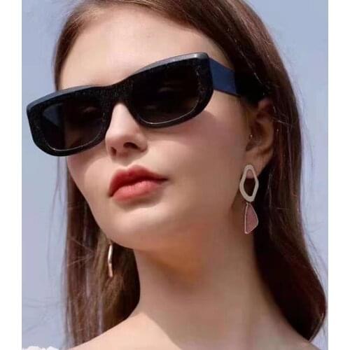 Fashion 2021 Oversized Black Sunglasses Women Retro Brand Design Oval Square Big Frame Sun Glasses UV400 Pink Green Gafas De Sol