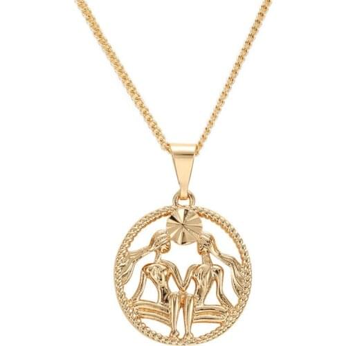 ZTMYHDHD Women's Pendants Zodiac Signs