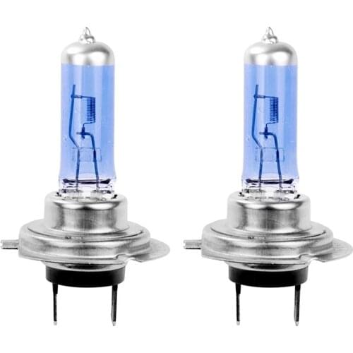1PCS Newest Super Bright Car H3 H3 H4 H7 H8 H11 9005 9006 9007 Halogen Lamp Original Socket Auto Headlight Bulb 55W 100W Blue