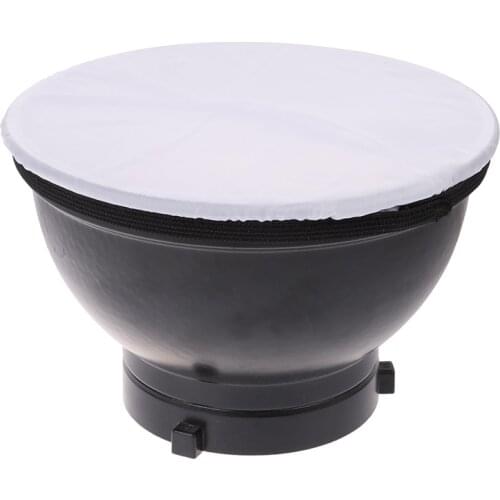 1pc Photography Light Soft White Diffuser Cloth for 7" 180mm Standard Studio Strobe Reflector