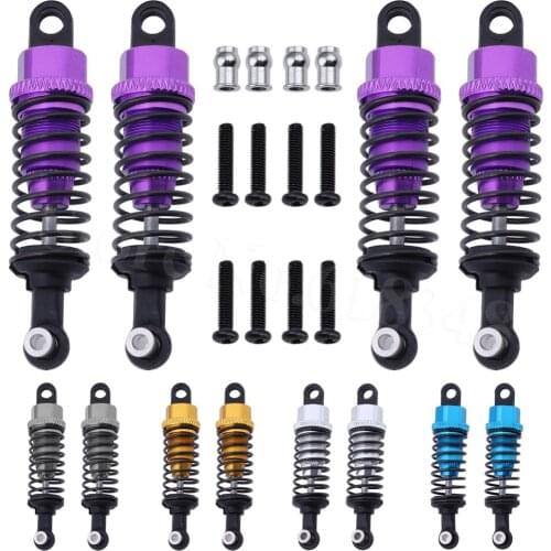 4pcs Aluminum Shock Absorber A949-55 For 1:18 WLtoys A949 RC Car Rally Upgrade Parts