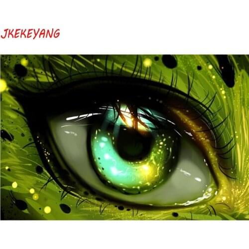 5D DIY square/round Diamond Painting beautiful eyes Cross Stitch Diamond Embroidery Pattern Rhinestone home decor J2831