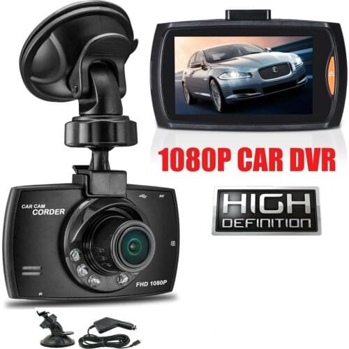 G30 1080P Car 140° DVR Camera Dashcam Auto Safety VCR With Motion Detection Night Vision G-Sensor Support TF Card Max 32G