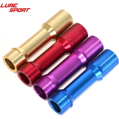 LURESPORT 5pcs Aluminum Tube for FUJI SKSS SKTS Reel Seat Rod Building Component Repair Fishing rod DIY Accessory