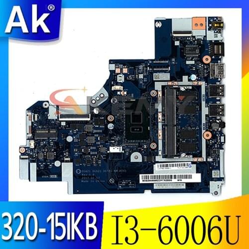 Laptop motherboard For LENOVO Ideapad 320-15IKB I3-6006U Mainboard NM-B241 with 4GB RAM DDR4