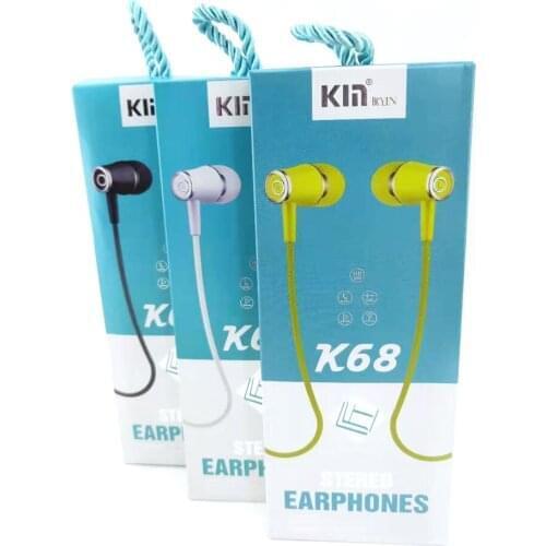 3.5mm in-ear Wired headset Earbuds Stereo Control computer Smartphone With Mic for Android