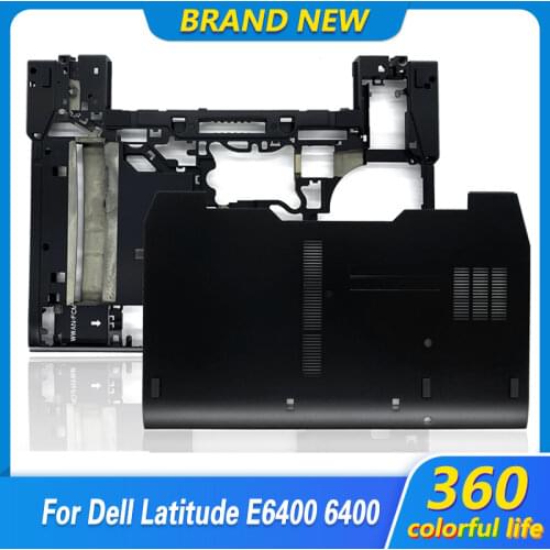 NEW Original Laptop Bottom Case Bottom Cover For Dell Latitude E6400 FX273 0FX273 WT540 0WT540 Black Laptop Bottom Shell