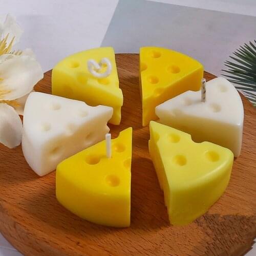 Geometric Shape Silicone Candle Mold Candle Making Molds Handmade Soap Mould Polymer Clay Craft Cake Candy Decorating Tool