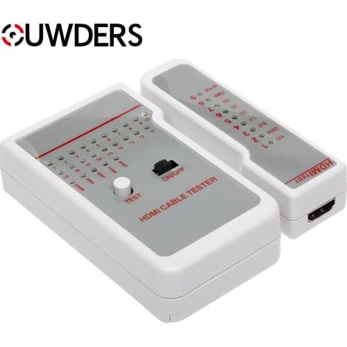 High quality Standard HDMI cable tester detector and HDMI professional trouble shooting tester