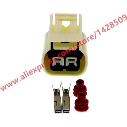 20 Sets 2 Pin Engine Plug Auto Waterproof Turn Signal Light Connector For VW Chevrolet