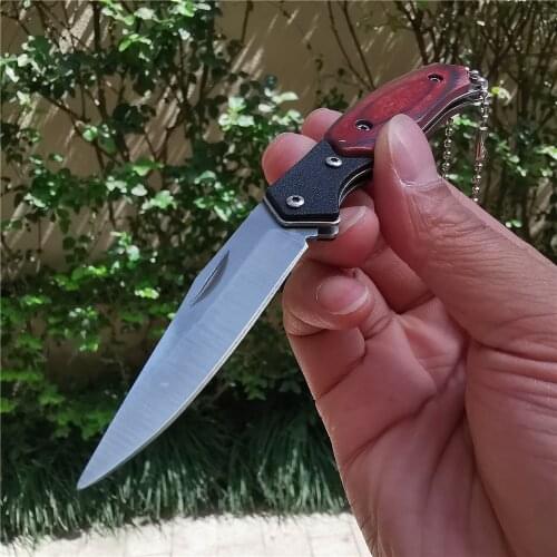 7CR13MOV Blade Knives Folding Knife Stainless Steel Pocket Tactical for Camping Hunting Survival Outdoor Activities Mens Gift