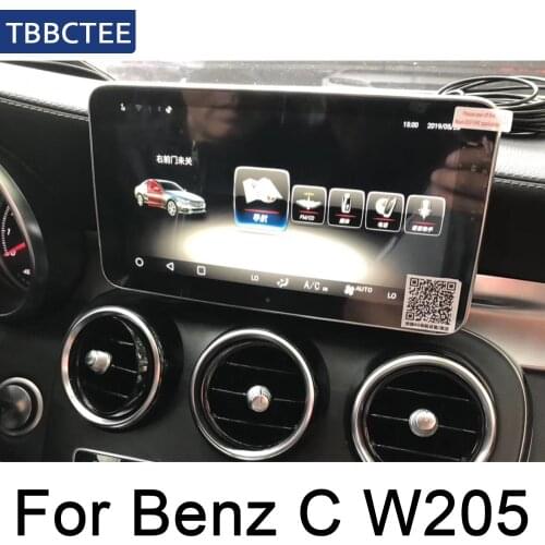 For Mercedes Benz C Class W205 2015~2019 NTG Android Car Radio GPS Multimedia Player Navigation HD Screen WiFi BT Map System