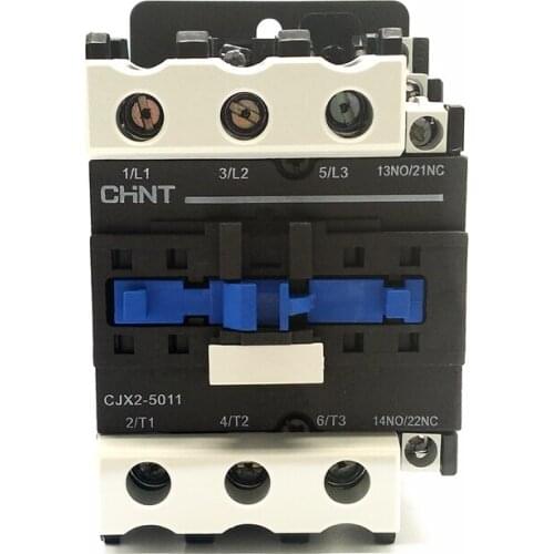 CHINT AC Contactor CJX2-4011 1NC+1NO 40A CJX2-5011 1NC+1NO 50A Contactor Coil Voltage AC220V AC380V AC110V AC36V AC24V LC1-D40