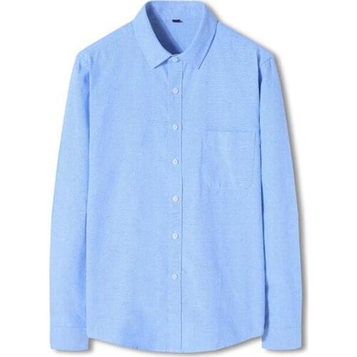 NEW 2021 shirt Business casual spring autumn long sleeve pocket solid men shirts High quality brand shirt men chemise homme