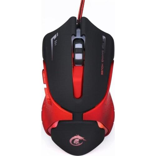 USB Wired Gaming Mouse RGB Mice 3200 4 Adjustable DPI Ergonomic For Computer Laptop Highend New