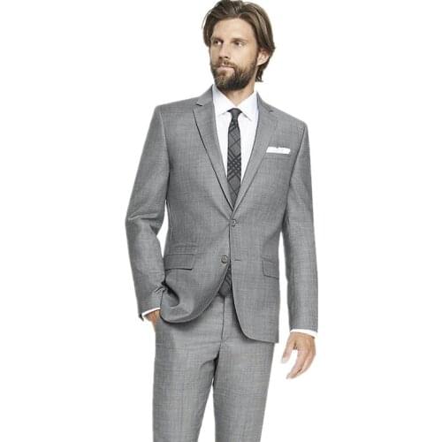 NEW 2020 Mens suits High quality custom tailored suit the groom dress popular wedding/pure color two buttons (coat and pants)