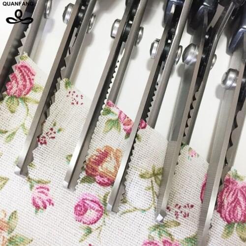 2017 Hot Sale Stainless New Dressmaking Pinking Shears Fabric Diy Leather Crafts Upholstery Tailor Zig Zag Cut Scissors