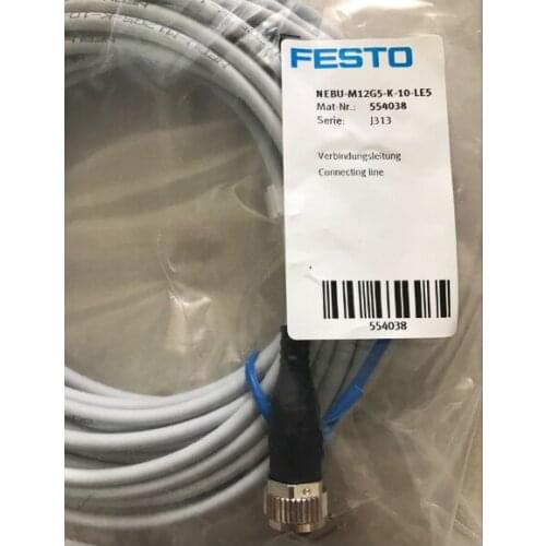 1PCS NEW FESTO NEBU-M12G5-K-10-LE5 554038 free shipping