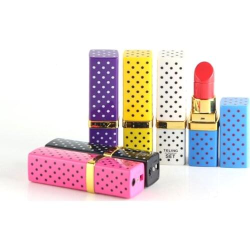 New Style Butane Gas Lighters Peculiar Lipstick Shape Lighter (bo-kouhong)