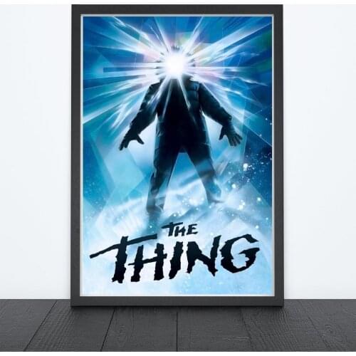 The Thing (1982) Poster American science fiction horror film Decor Art Kurt Russell Gift
