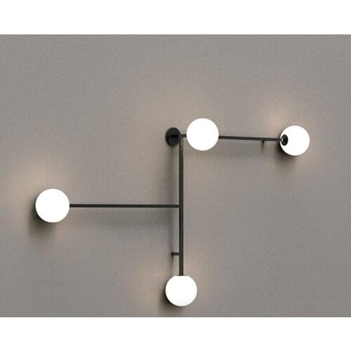 Modern LED Wall Lamp Designer Lighting Aluminium Living Bed Room Stairs Hotel Engineering Wall Scones