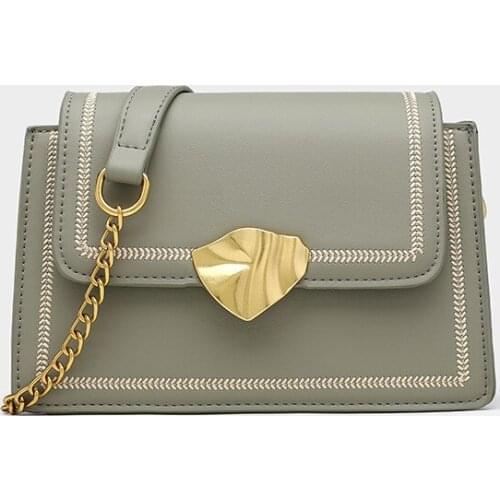 2021 new fashion Korean female bag car stitching small bag shoulder messenger bag lady handbag satchels lipstick bag