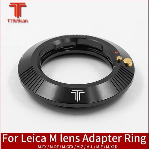 TTArtisan Lens Adapter Ring M-E M-RF M-FX M-GFX M-Z M-L M-X1D for Leica M Mount Lens for sony canon nikon fuji Sigma camera