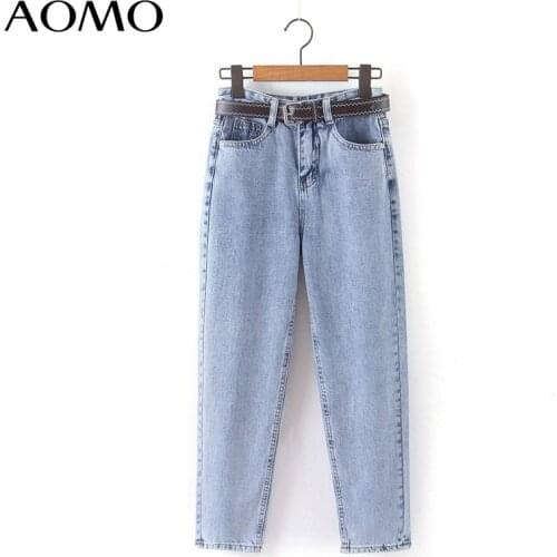 AOMO Women's Loose Jeans