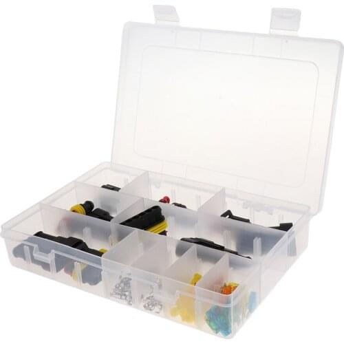 Car Boat Motorcycle 1-6Pins Electrical Terminal Wire Connector with Fuses