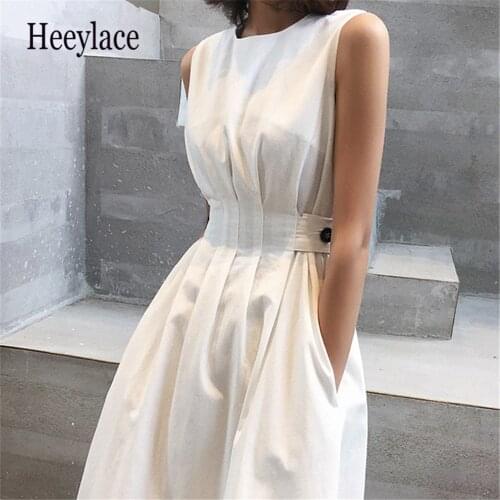 Летние платья без рукавов Heeylace China At AliExpress