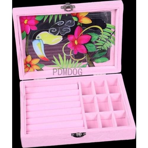 5D DIY Special-shaped Diamond Painting Jewelry Box Containers Desktop Home Decorative Craft Storage Organizer Case Gifts