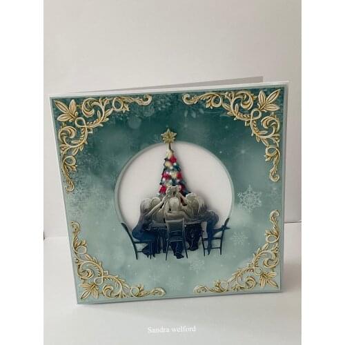 Our party Metal Cutting Dies for DIY Scrapbooking Crafts Dies Cut Stencils Maker Photo Album Template Handmade Decoration