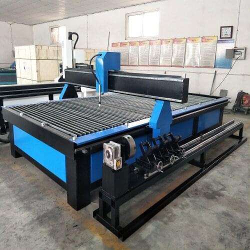 Multi Function CNC Plasma Cutting Machine/1530 Plasma Cutter with 63A 120A 200A Power Supply/Plasma Cut CNC with Rotary